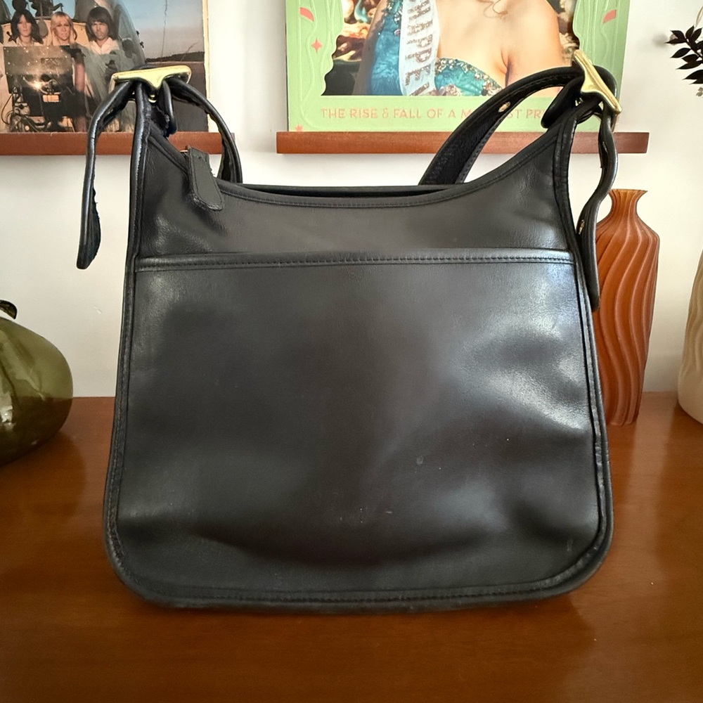 Vintage Coach - Legacy Janice Bag - Black Leather